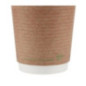 Gobelets boissons chaudes double paroi compostables Vegware 340ml (lot de 500)