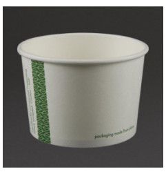 Bols à soupe / glace compostables Vegware 230ml (lot de 1000)