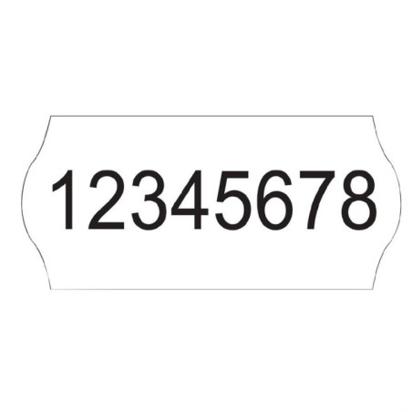 Etiquettes unies pour étiqueteuse (Lot de 15000)