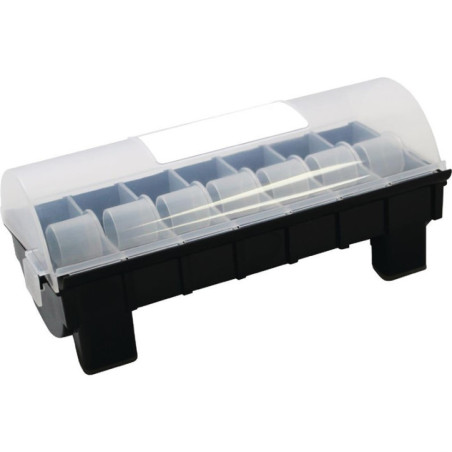 Distributeur d étiquettes en plastique Vogue 25mm