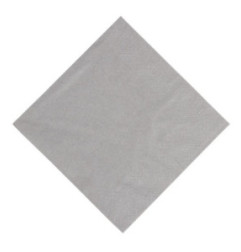 Serviettes snacking ouate gris granite compostables Duni 330mm (lot de 1000)