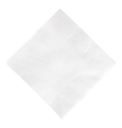 Serviettes ouate blanches Duni 330mm
