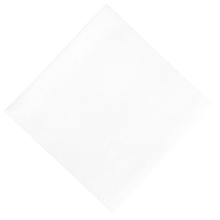 Serviettes déjeuner ouate blanches compostables Duni 400mm (lot de 750)