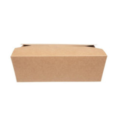 Cartons alimentaires compostables No5 Vegware 1,05L (lot de 150)