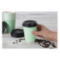 Gobelets simple paroi Fiesta Recyclable turquoise 225ml (lot de 1000)