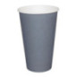 Gobelets simple paroi Fiesta Recyclable anthracite 340ml (lot de 1000)