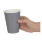 Gobelets simple paroi Fiesta Recyclable anthracite 340ml (lot de 1000)