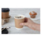 Gobelets double paroi Fiesta Recyclable kraft 225ml (lot de 25)