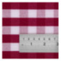 Serviettes à carreaux rouges en polyester Mitre Comfort Gingham 