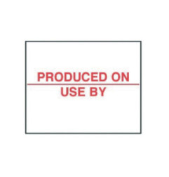 Etiquettes Produced On 16mm (Lot de 14000)