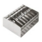 Distributeur d étiquettes inox Vogue