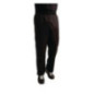 Pantalon de cuisine mixte traité au Teflon Easyfit noir L