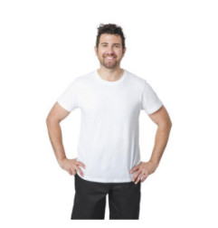 T-Shirt mixte blanc L