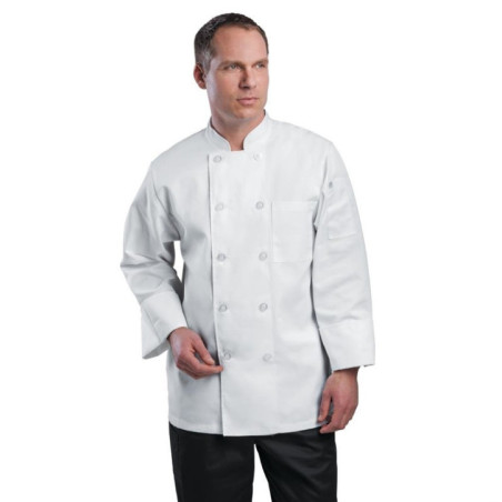 Veste de cuisine mixte Le Mans Chef Works blanche M