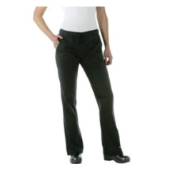 Pantalon de cuisine femme Chef Works Executive noir S