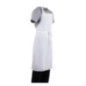 Tablier bavette Whites blanc XL