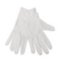 Gants de service pour femme blancs L/XL