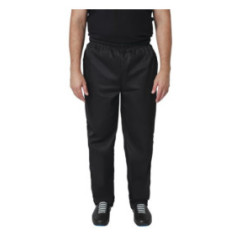 Pantalon de cuisine mixte Whites Vegas noir L