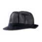 Chapeau Trilby bleu marine M