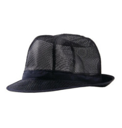 Chapeau Trilby bleu marine S