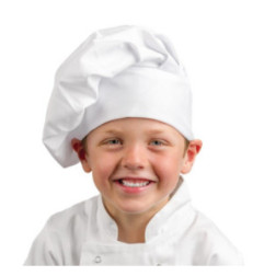 Toque de chef enfant Whites blanche