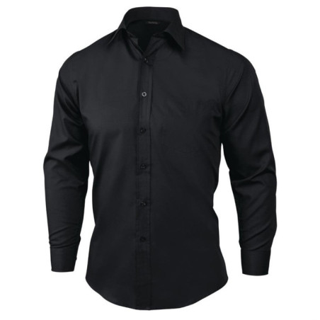 Chemise habillée mixte Uniform Works noire M