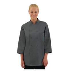 Veste de cuisine mixte Chef Works grise L