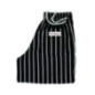 Pantalon de cuisine mixte Baggy Chef Works rayé noir et blanc M