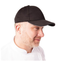 Casquette baseball Cool Vent Chef Works noire et grise