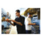Veste de cuisine mixte Cool Vent Chef Works Montreal noire L