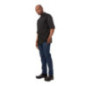 Veste de cuisine mixte Cool Vent Chef Works Montreal noire XL