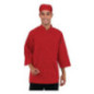 Veste de cuisine mixte Chef Works rouge XL
