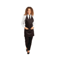 Tablier serveur col en V Whites noir