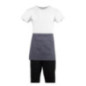 Tablier serveur court Whites gris anthracite