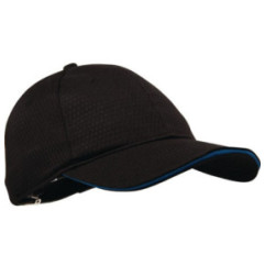 Casquette baseball Cool Vent Chef Works noire et bleue