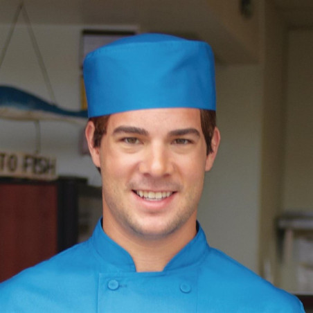 Calot de cuisine Chef Works bleu