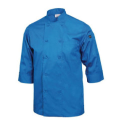 Veste de cuisine mixte Chef Works bleue S