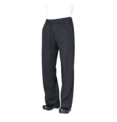 Pantalon de cuisine mixte Baggy Chef Works noir L