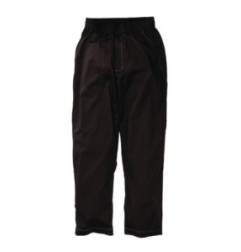 Pantalon de cuisine mixte Baggy Chef Works noir L