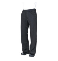 Pantalon de cuisine mixte Baggy Chef Works noir M