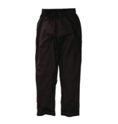 Pantalon de cuisine mixte Baggy Chef Works noir M