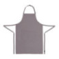 Tablier bavette Chef Works gris