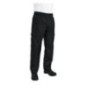 Pantalon de cuisine mixte Chef Works Slim Fit Cargo noir M