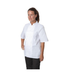 Veste de cuisine Whites Boston manches courtes blanche XL