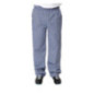 Pantalon de cuisine mixte Whites Vegas petits carreaux bleus et blancs XS
