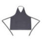 Tablier serveur col en V Whites gris anthracite