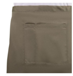 Tablier serveur court Whites marron clair