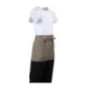 Tablier serveur court Whites marron clair