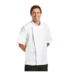 Veste de cuisine mixte Cool Vent Chef Works Urban Springfield blanche L