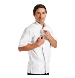 Veste de cuisine mixte Cool Vent Chef Works Urban Springfield blanche L